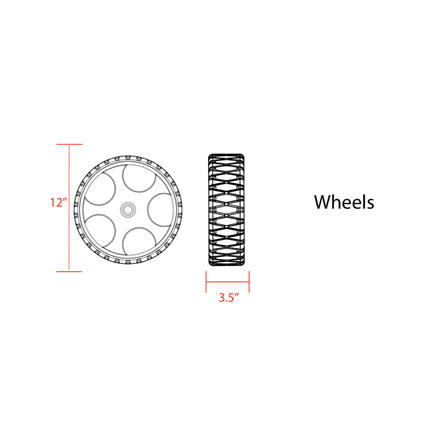 Wilderness Heavy Duty Kayak Cart - 12