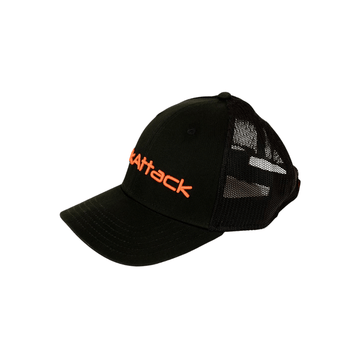 YakAttack Black YakAttack Logo Trucker Hat