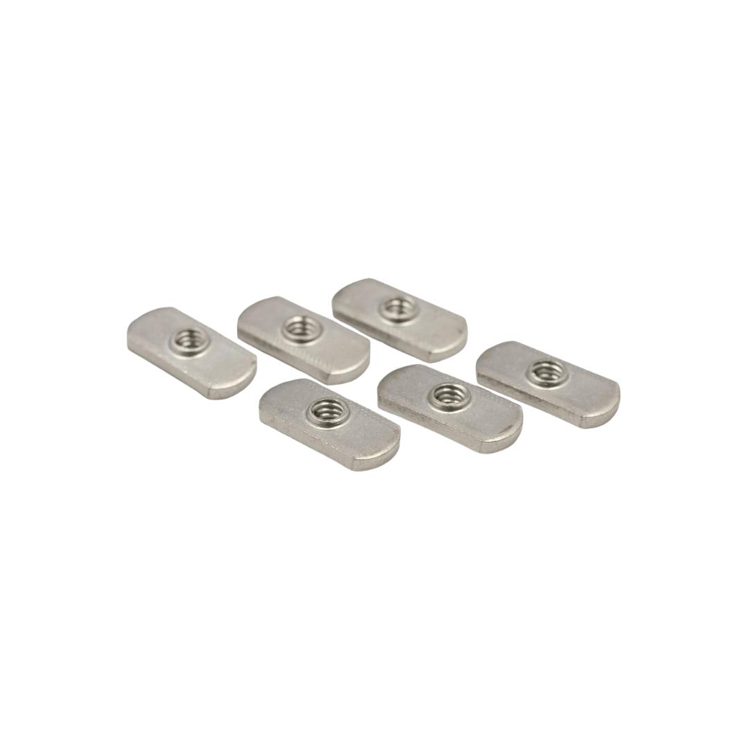 YakAttack YakAttack 1/4-20 Track Nut, 6 Pack