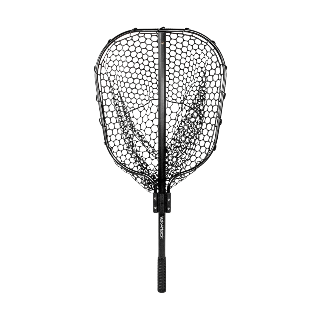 YakAttack YakAttack 16” x 19” Landing Net with 35.5” Long Telescoping Handle and Rubber Netting, Black YakAttack TowNStow Scupper Kayak Cart - Ottawa Valley Air Paddle