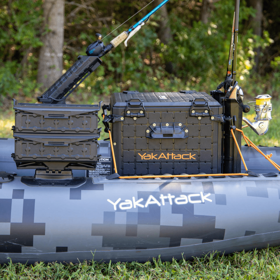 YakAttack YakAttack TracPak Combo Kit, Two Boxes and Quick Release Base