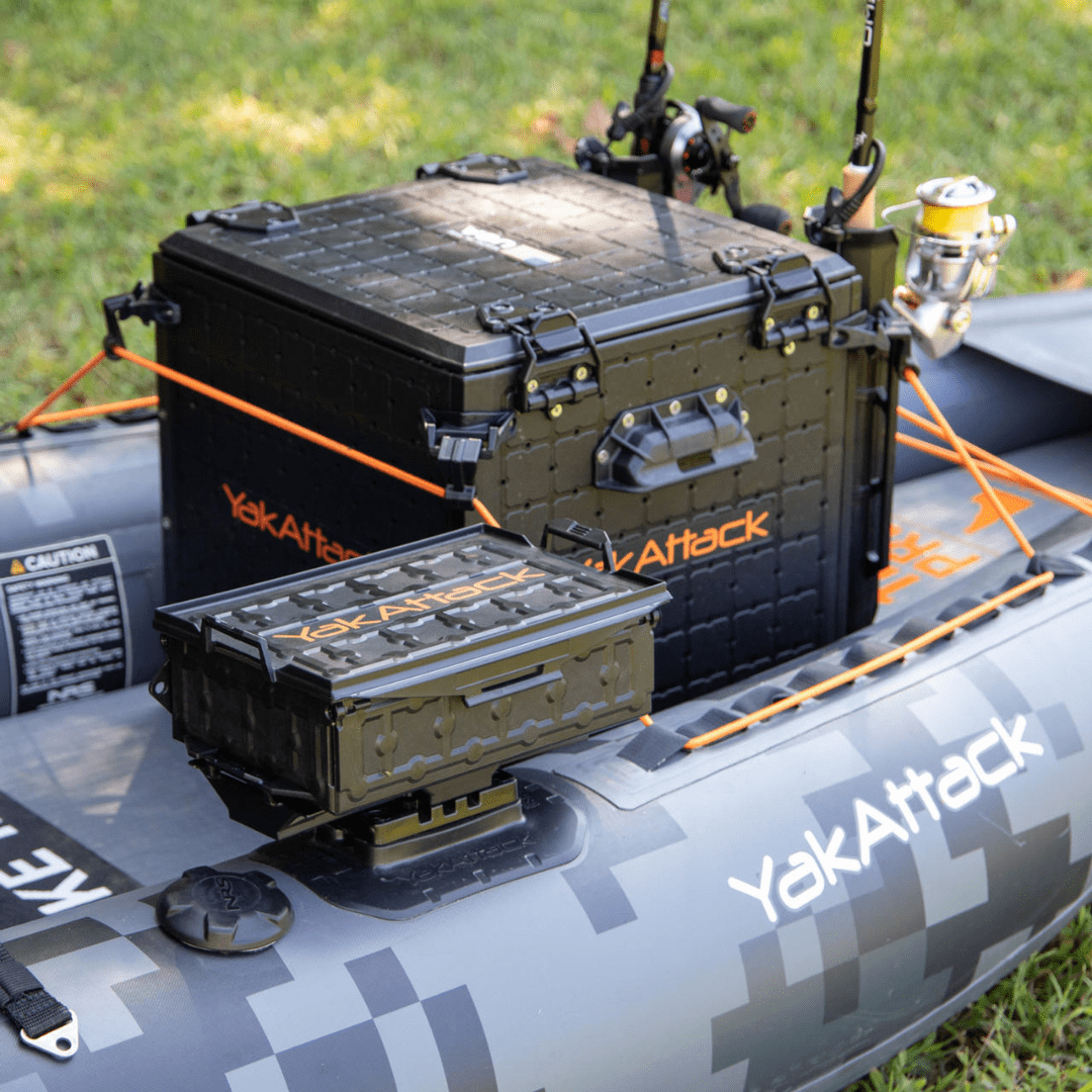 YakAttack YakAttack TracPak Combo Kit, Two Boxes and Quick Release Base