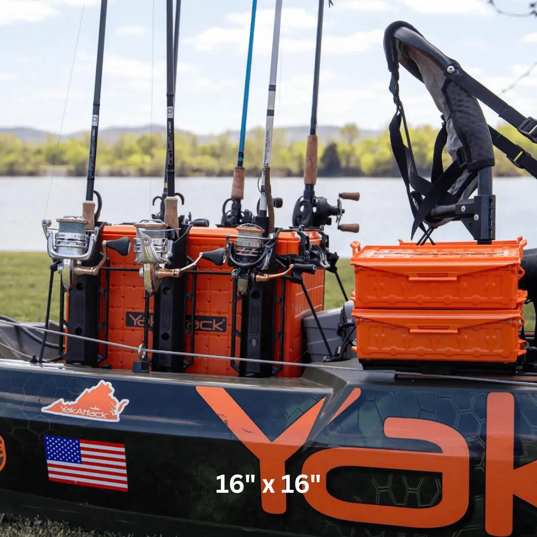 YakAttack YakAttack BlackPak Pro Kayak Fishing Crate YakAttack BlackPak Pro Kayak Fishing Crate - Ottawa Valley Air Paddle