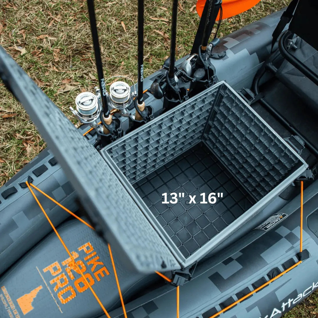YakAttack YakAttack BlackPak Pro Kayak Fishing Crate YakAttack BlackPak Pro Kayak Fishing Crate - Ottawa Valley Air Paddle