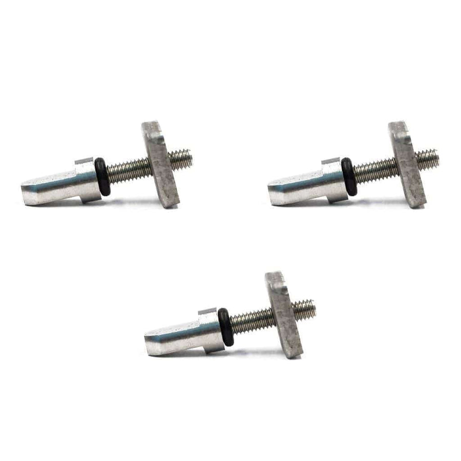 Level Six Tool Free Fin Screw + Plates (3 Pack)