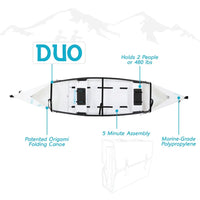 MyCanoe MyCanoe Folding Duo Canoe for Two