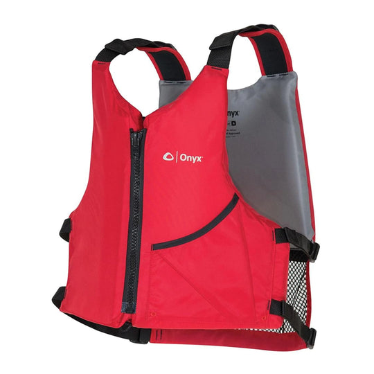 Onyx Universal Paddle Life Jacket, Red