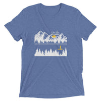 Ottawa Valley Air Paddle Blue Triblend / XS Paddling In The Wild - Short sleeve t-shirt