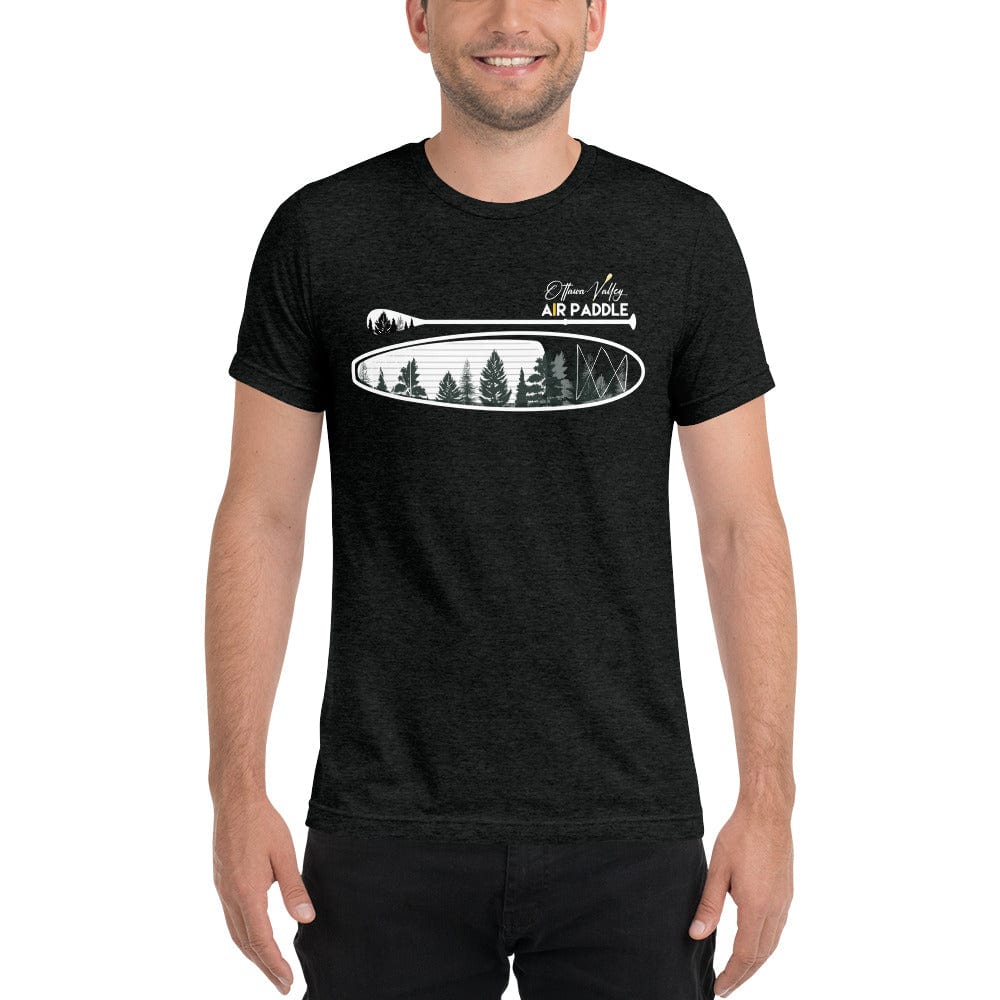 Ottawa Valley Air Paddle Charcoal-Black Triblend / S Forest Paddle Men's T-Shirt