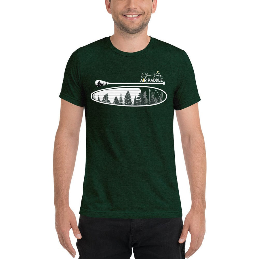 Ottawa Valley Air Paddle Emerald Triblend / S Forest Paddle Men's T-Shirt