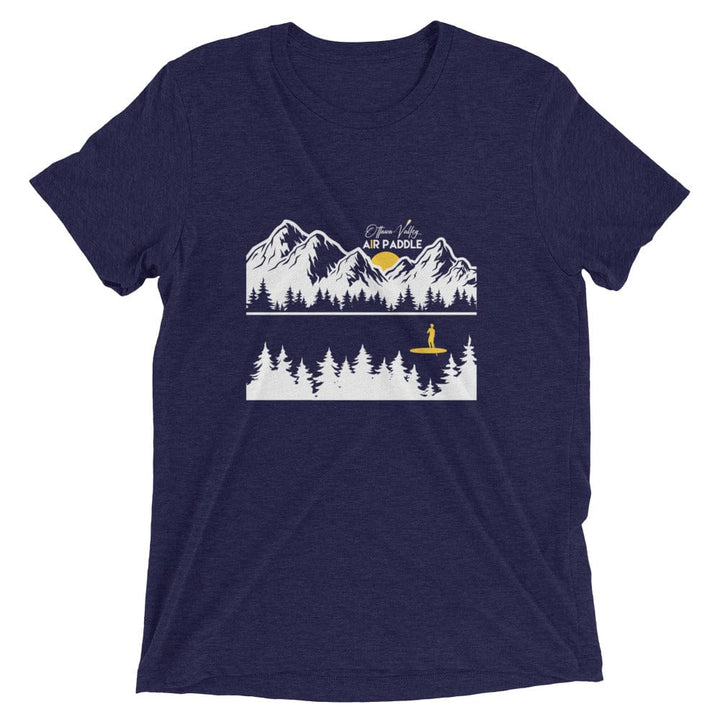 Ottawa Valley Air Paddle Navy Triblend / XS Paddling In The Wild - Short sleeve t-shirt