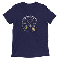 Ottawa Valley Air Paddle Navy Triblend / XS Short sleeve t-shirt