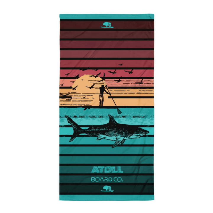 Ottawa Valley Air Paddle Paddle Boarder and Shark Atoll Board Co. Towel