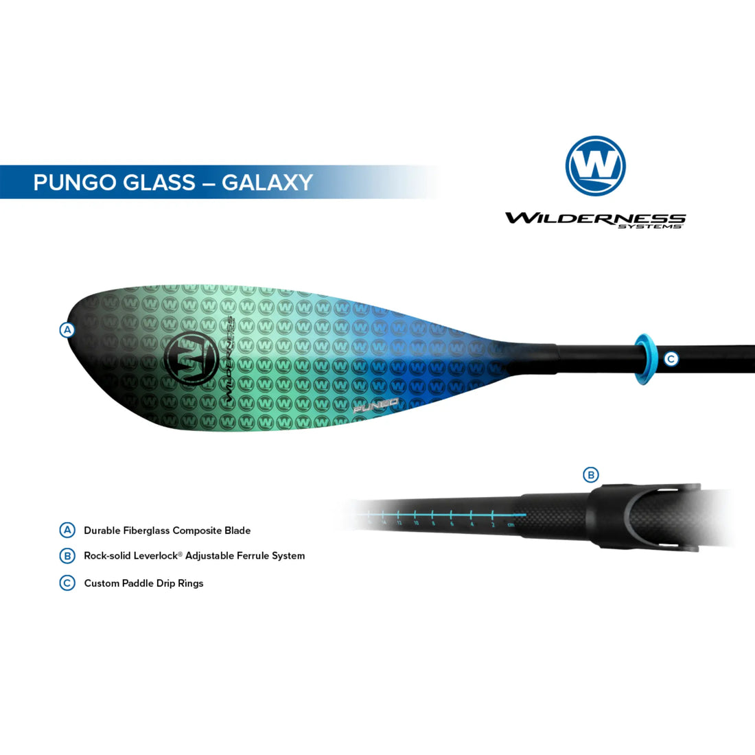 Ottawa Valley Air Paddle Pungo Paddle - Glass