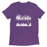 Ottawa Valley Air Paddle Purple Triblend / XS Paddling In The Wild - Short sleeve t-shirt