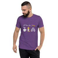 Ottawa Valley Air Paddle Purple Triblend / XS Plan For Today Men's Short Sleeve T-Shirt