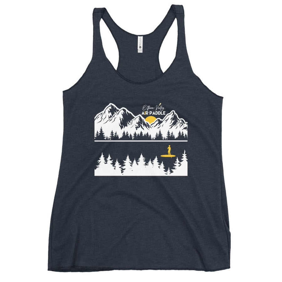 Ottawa Valley Air Paddle Vintage Navy / XS Paddling in the Wild - Women's Racerback Tank