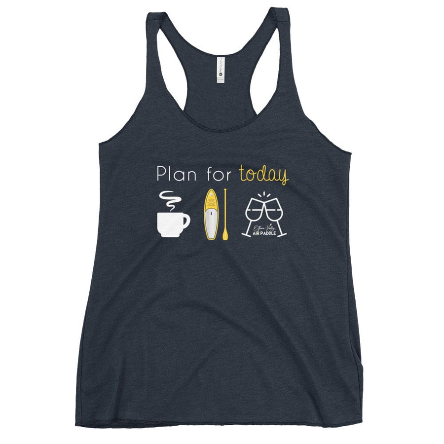 Ottawa Valley Air Paddle Vintage Navy / XS Plan For Today - Women's Racerback Tank