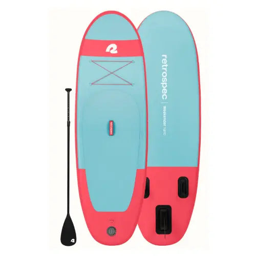 Retrospec Weekender-Nano 8' Youth Inflatable Stand Up Paddleboard (SUP)