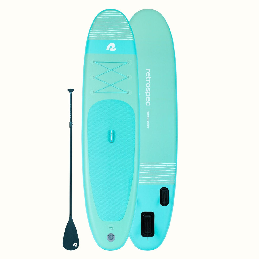 Retrospec Seafoam Weekender 10' Inflatable Stand Up Paddleboard (SUP)