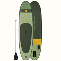 Retrospec Wild Spruce Weekender 10' Inflatable Stand Up Paddleboard (SUP)