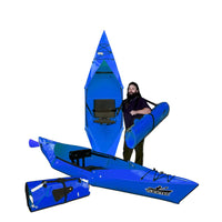 Tucktec Blue 2023 Tucktec 8' Folding Kayaks