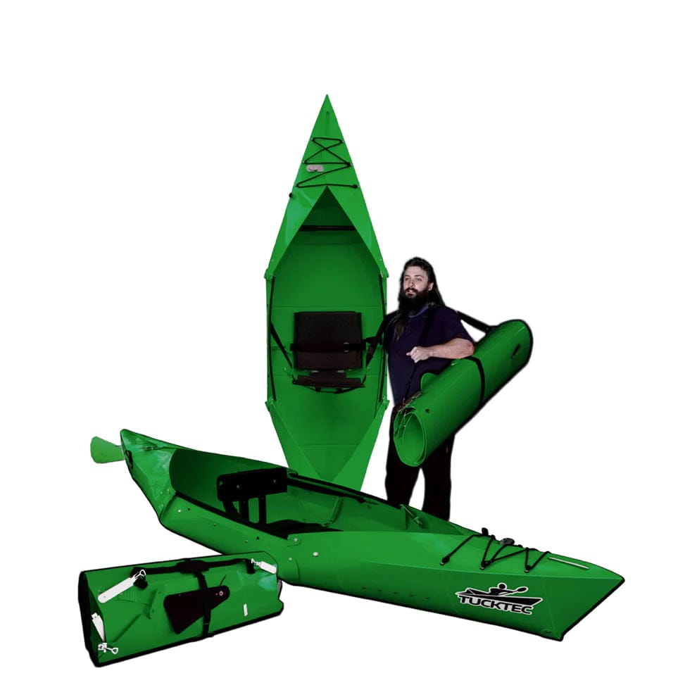 Tucktec Green 2023 Tucktec 8' Folding Kayaks