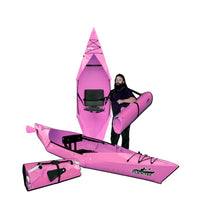 Tucktec Pink 2023 Tucktec 8' Folding Kayaks