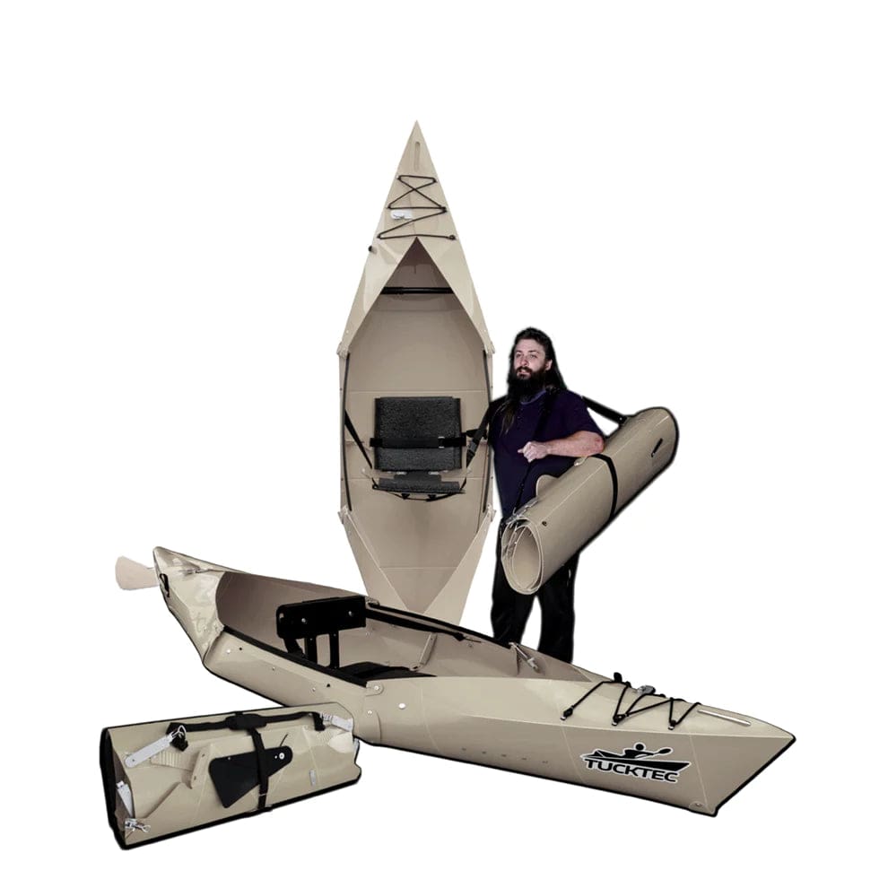 Tucktec Tan 2023 Tucktec 8' Folding Kayaks